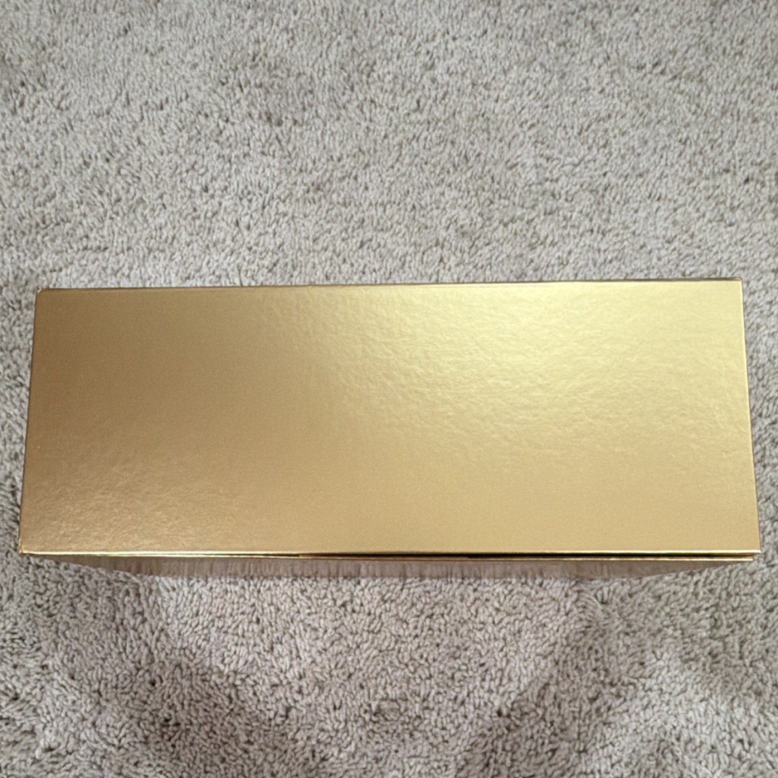 Dolce&Gabbana Gold Gift Box Solid Pattern Single Item size 10.5”x7.5”x4” gallery
