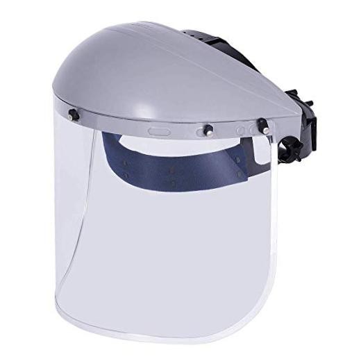 Advantage Series Face Shield, Safety Mask, Clear Aluminum Polycarbonate, gallery