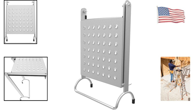 Sturdy Ladder Accessory: 375 lbs Work Platform for Enhanced Safety & Comfort gallery