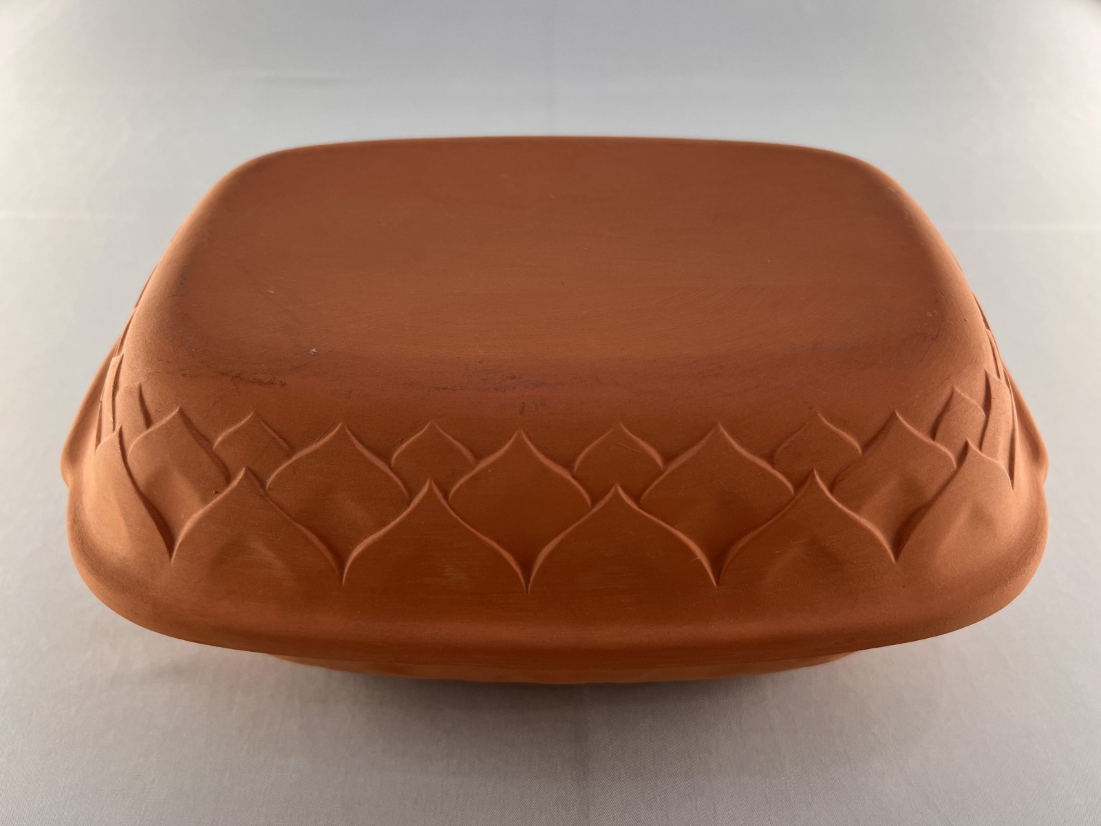 Vtg W Germany 846 Covered Baker Terracotta Clay For Bread Roasting And Serving gallery