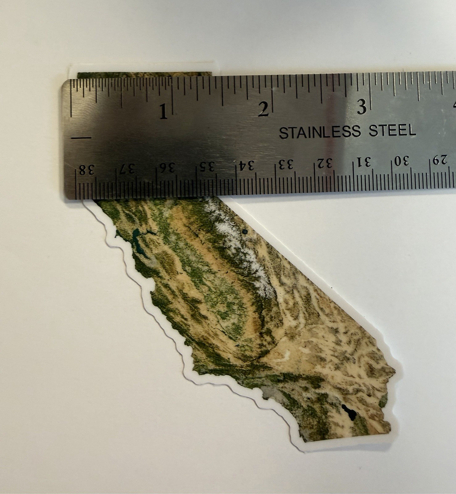 California Geography Image Sticker gallery