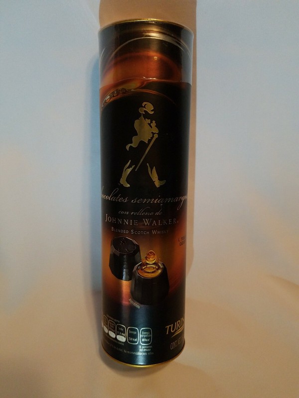 1 Bottle Johnnie Walker Chocolates by Turin Chocolatier {Cont 7 Oz///180grams} gallery