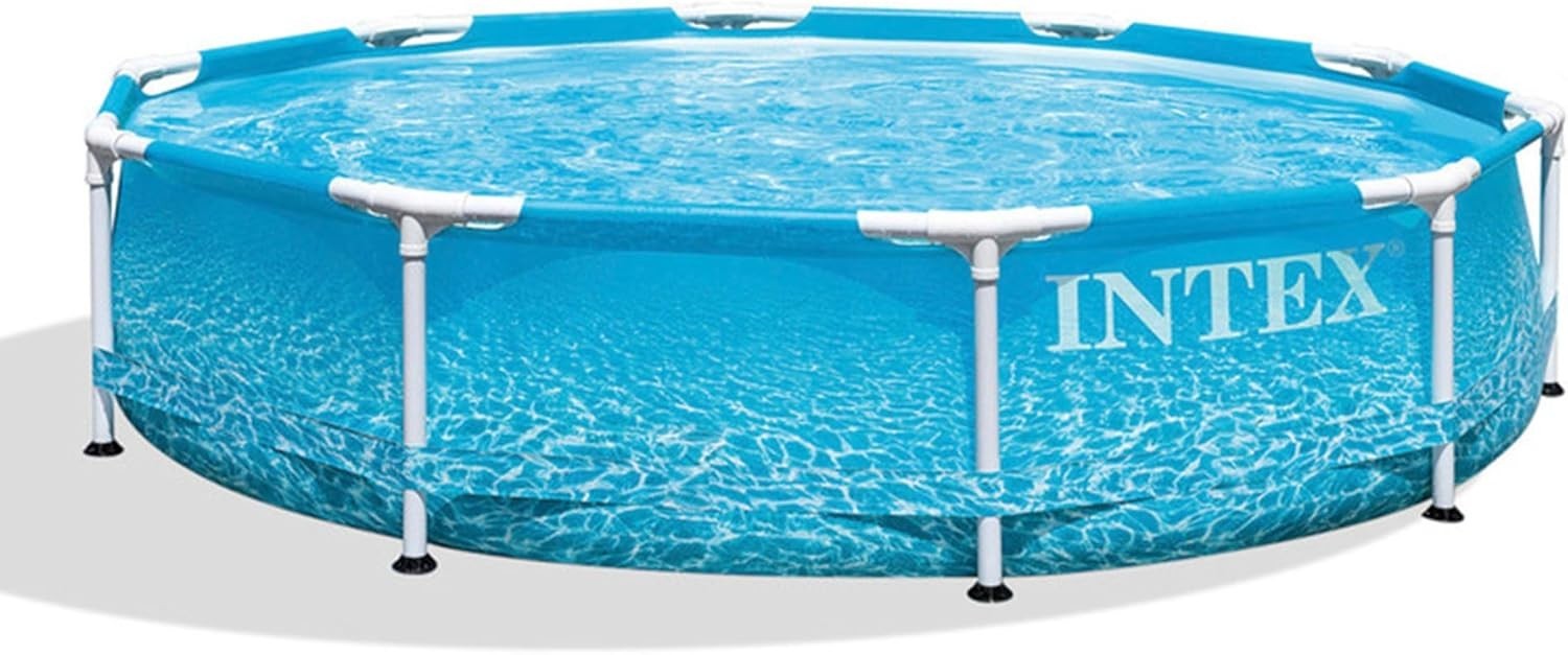 Intex 28206EH 10' x 30" Above Ground Steel Metal Frame Beachside Swimming Pool gallery