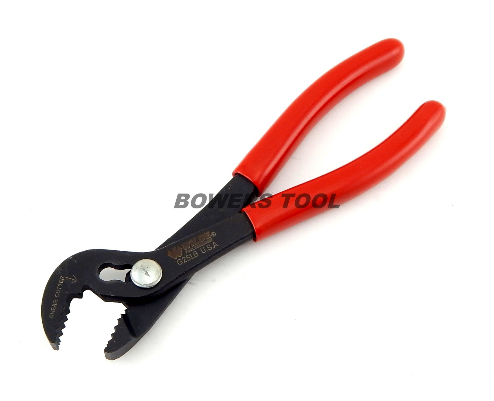 Wilde Tool 6 in. Angle Nose Slip Joint Pliers 3 Position MADE IN USA G251.B gallery