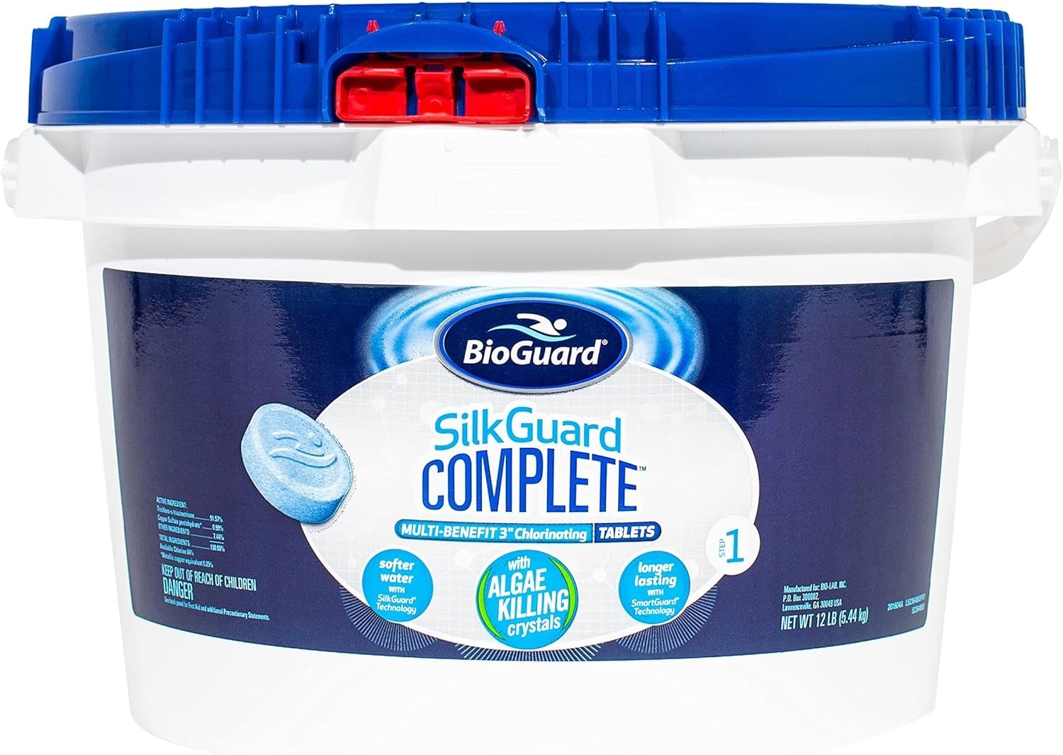 BioGuard SilkGuard Complete 3” Chlorinating Tablets, 12 lb - Chlorine Tablets gallery