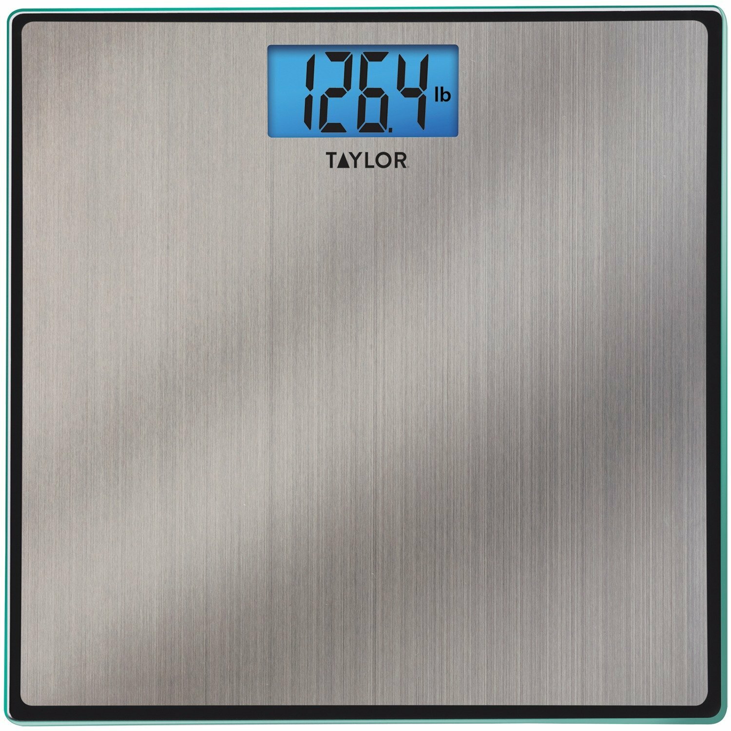 Taylor Precision Prod. 74074102 Easy-to-Read 400lb S.Steel Bathroom Scale gallery