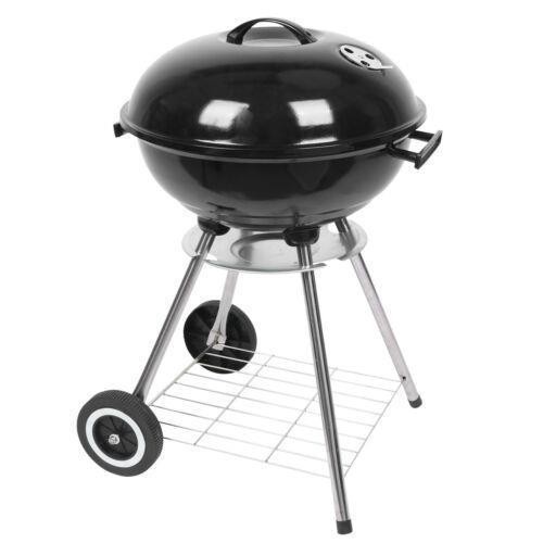 18" Round Kettle Charcoal BBQ - 18 Inch Barbecue Grill Oven With Wheel gallery