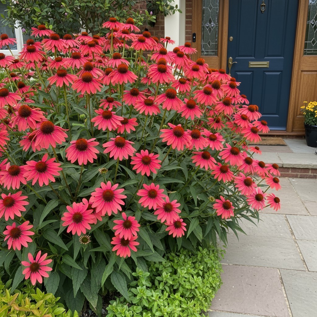 100 Red Coneflower Seeds – Vibrant Red Blooms for Pollinator Gardens gallery