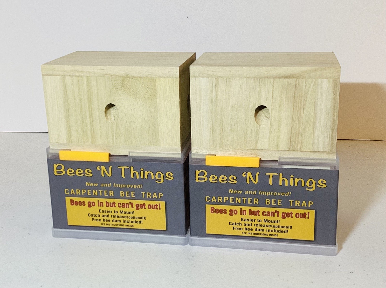 New Bees 'N Things Outdoor Carpenter Bee Traps - Lot of 2 gallery