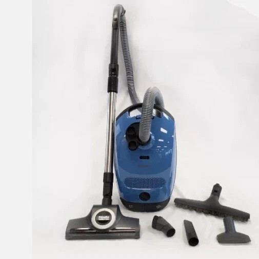 Miele Classic C1 Turbo Team PowerLine Canister Vacuum Cleaner Tech Blue SBAN0 gallery