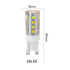 Mini G9 Led Corn Bulb No Flicker Tri-color 2835smd Lamps Bulbs Light 220v 13w 7w