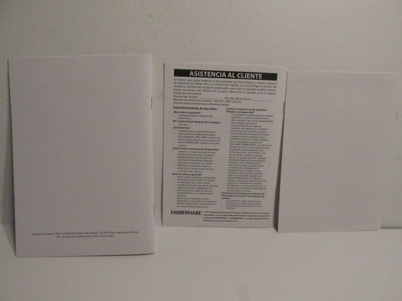 FARBERWARE MODEL FBW FT 42479 BK DIGITAL OIL LESS AIR FRYER INSTRUCTION MANUAL gallery