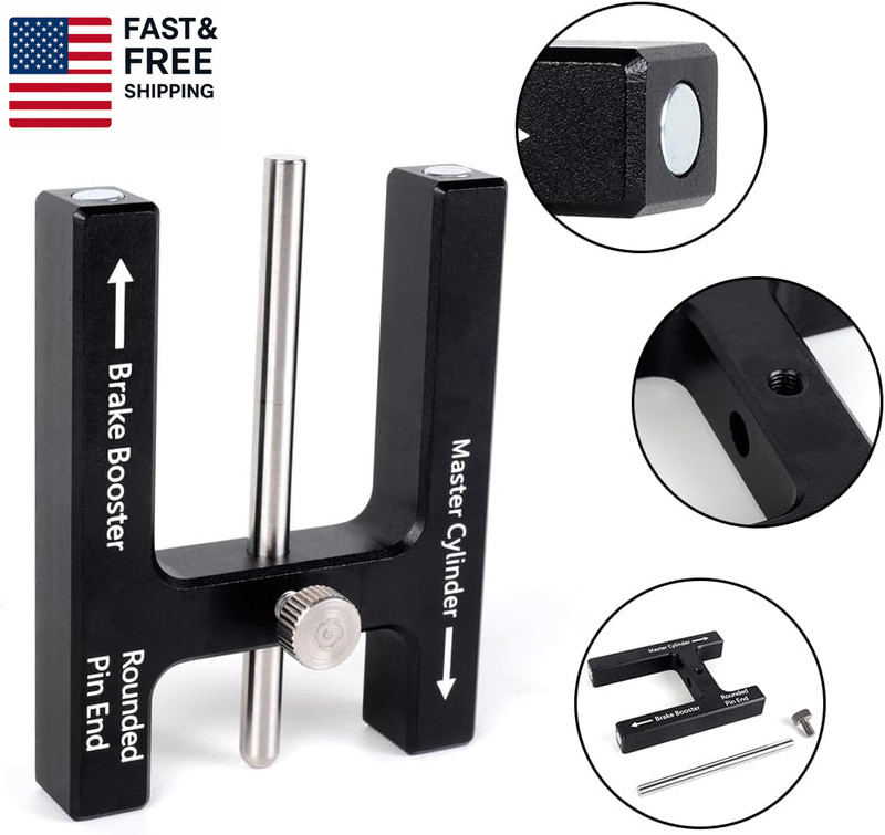 Brake Adjustment Tool Brake Booster Push Rod Adjustment Tool Master Cylinder Pus gallery