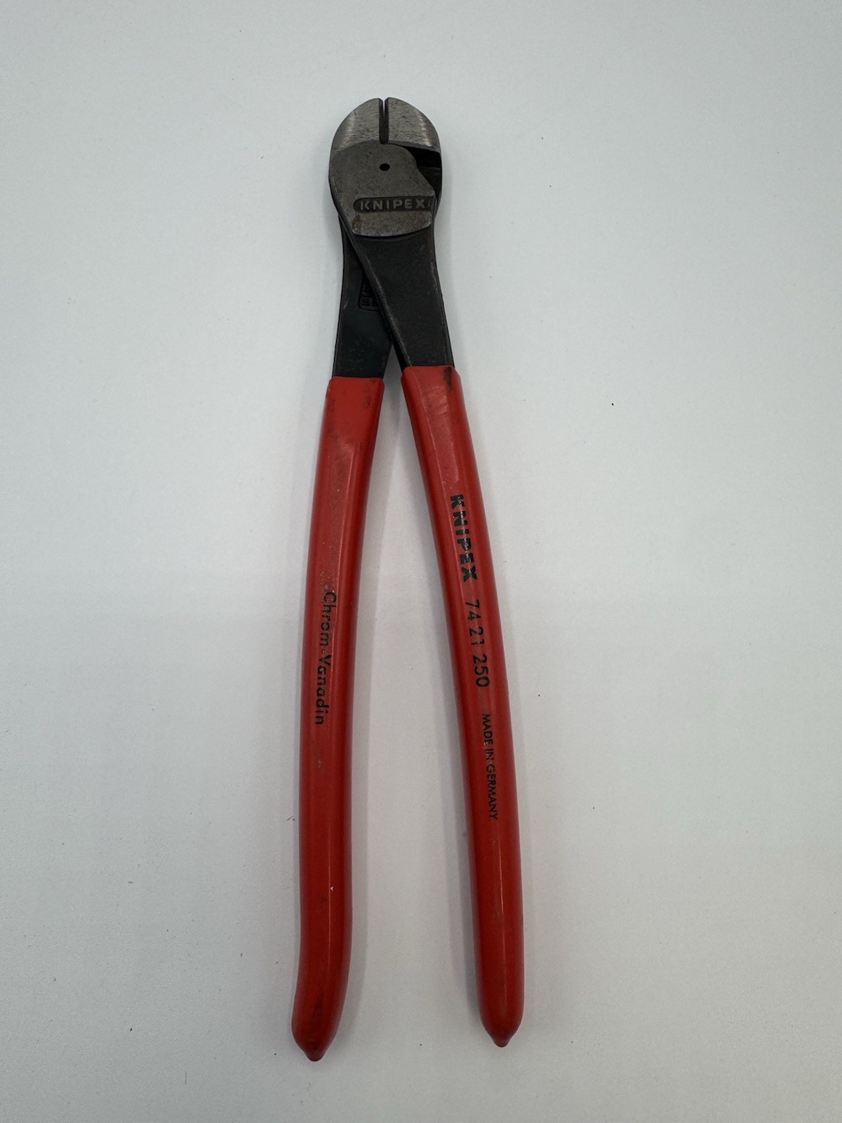 Knipex 74 21 250 10" 12 Degree Diagonal Cutter High Leverage gallery