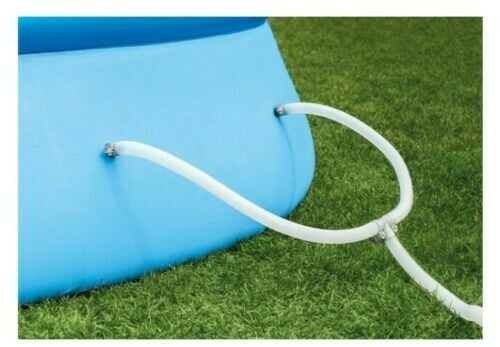 Intex 26175EH 18' x 48" Inflatable Round Outdoor Above Ground Swimming Pool Set gallery