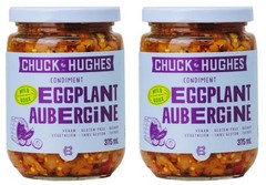Chuck Hughes Eggplant Spread Mild 375ml (2 Pack)