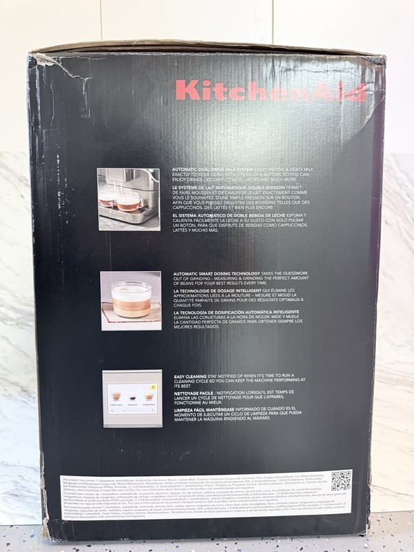 KitchenAid Fully Automatic Espresso Machine KF7 | Stainless Steel gallery
