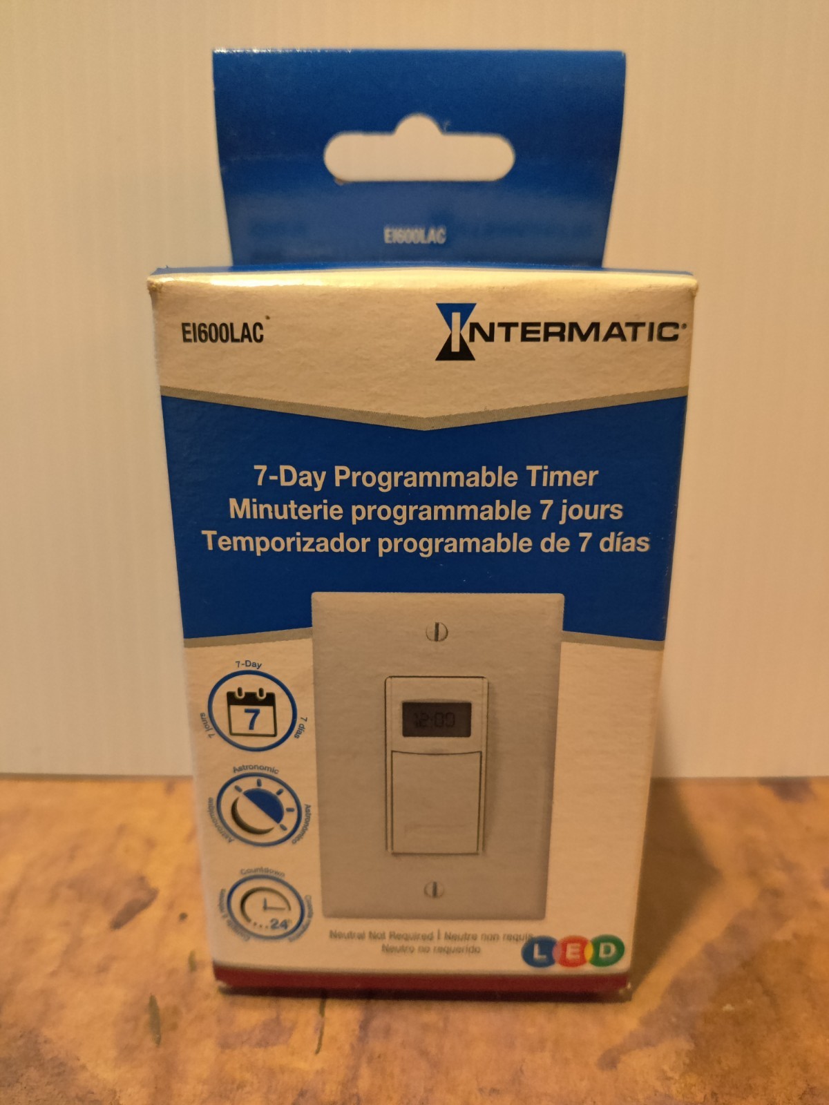 Intermatic EI600WC 20A 120-277VAC Programmable Timer Heavy-Duty gallery