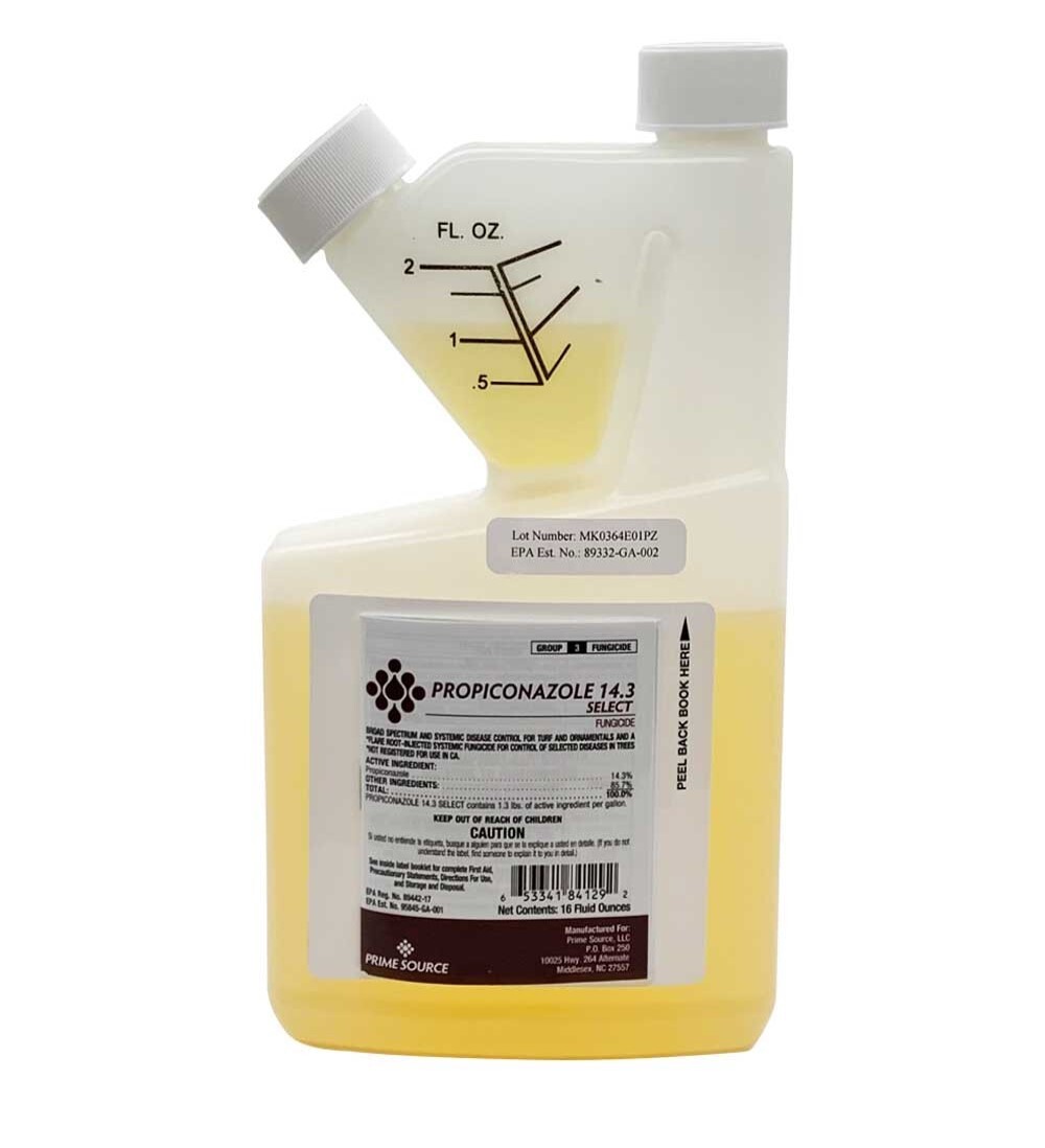 Prime Source Propiconazole 14.3 Select Lawn Ornamental Fungicide 16 fl oz Bottle gallery