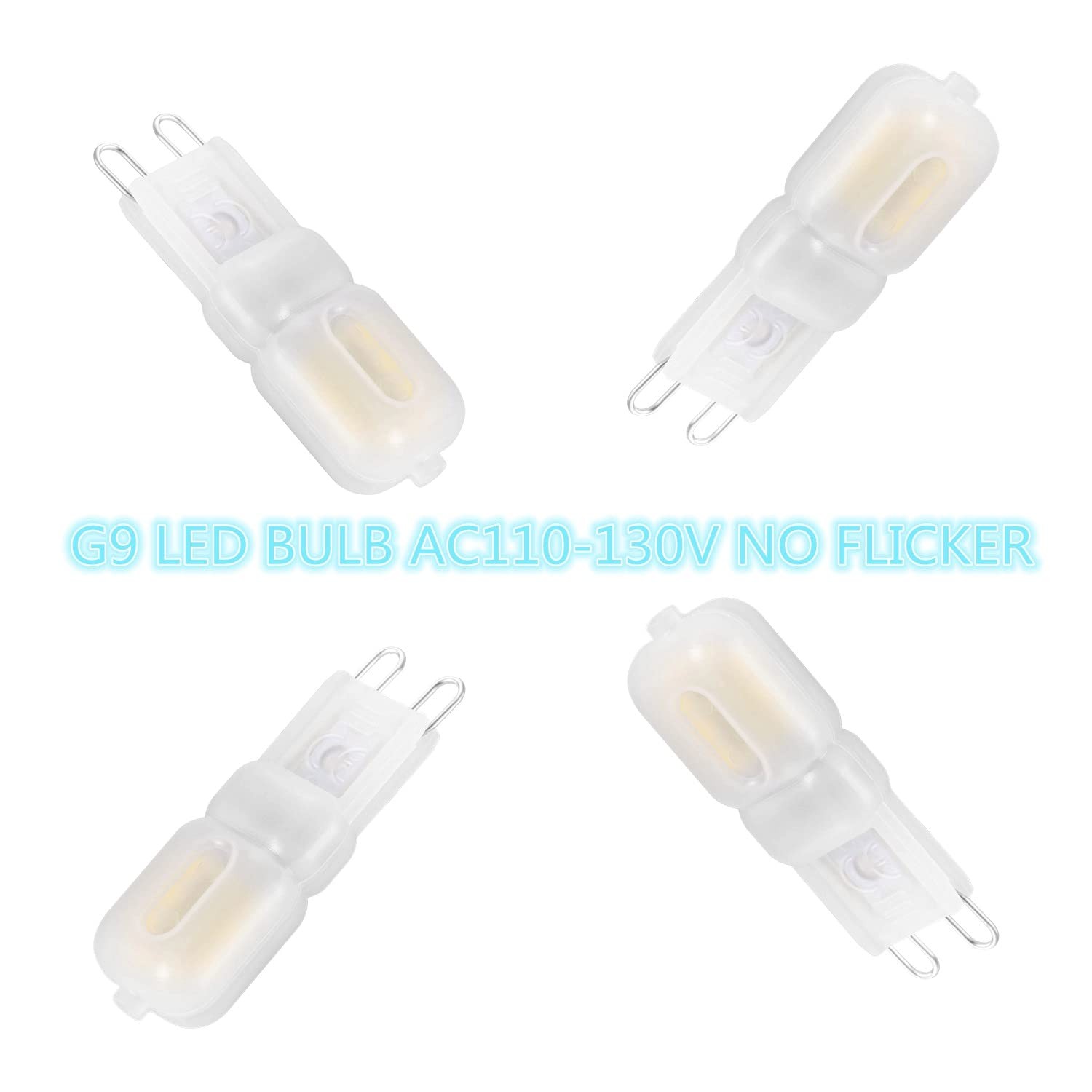 G9 LED Bulb 2W Equivalent to 20W Halogen lamp T4 G9 Natural White 4000K 120V ... gallery
