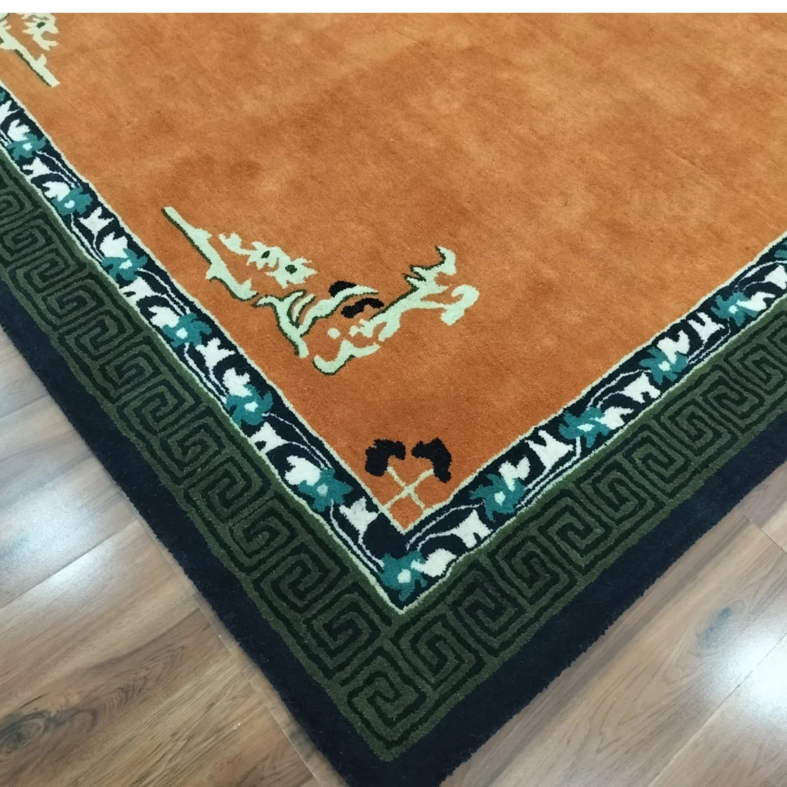 Handmade Wool Rugs Hand Tufted Wool Area Rug Oriental Carpet Living Room Décor gallery