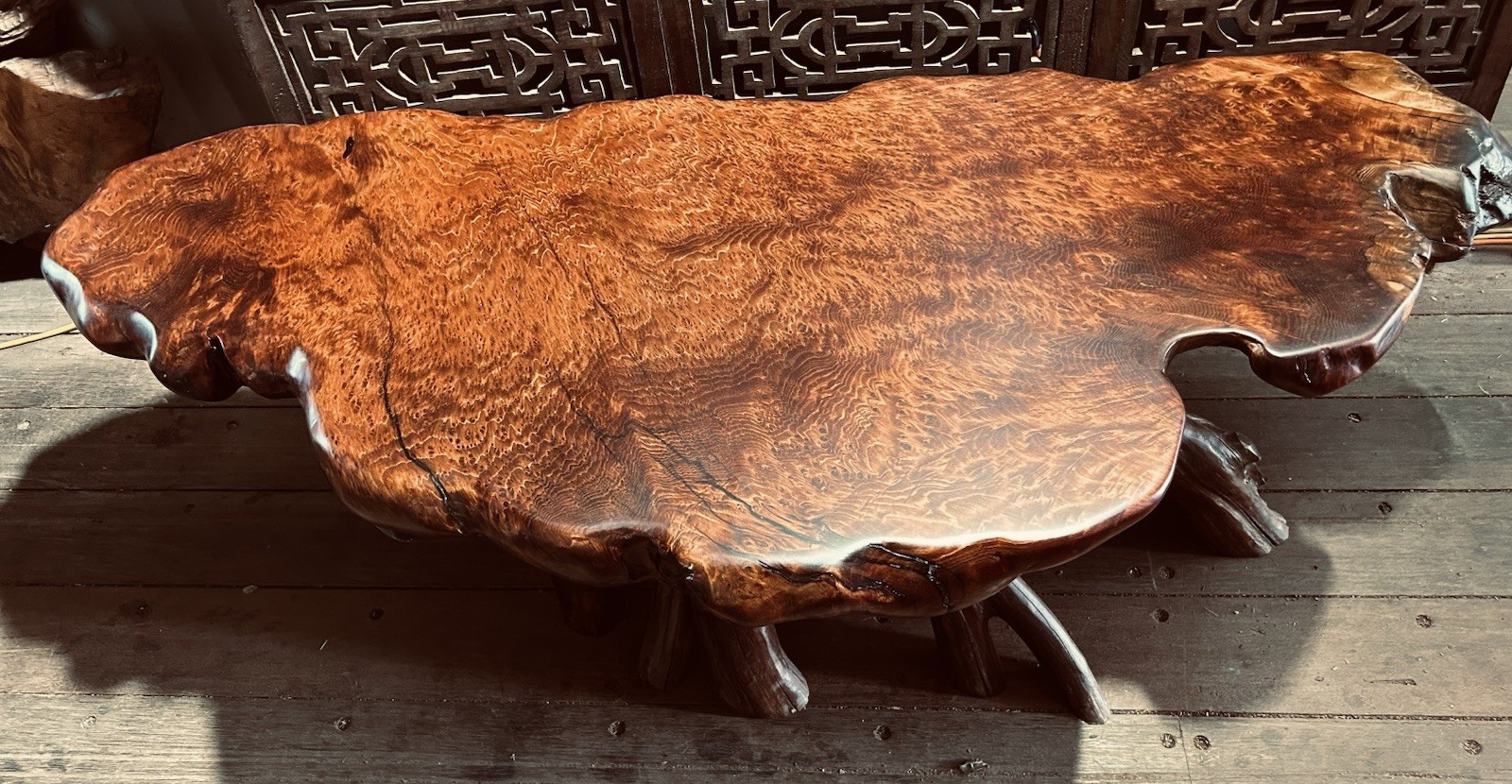 redwood burl coffee table gallery
