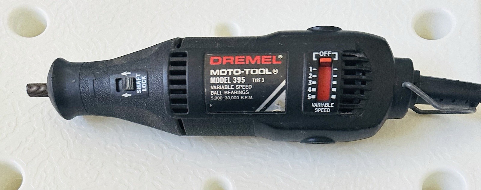Dremel Moto-Tool 395 Type 3 Variable Speed Corded Rotary Tool - Bare Tool gallery