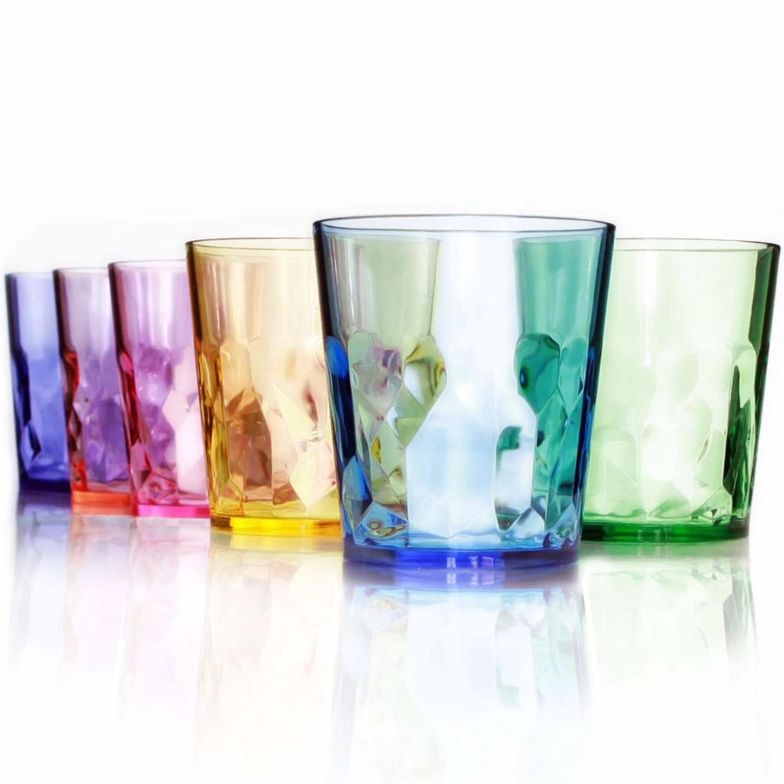 SCANDINOVIA - 13oz Unbreakable Premium Drinking Glasses Set of 6 - Made in Ja... gallery