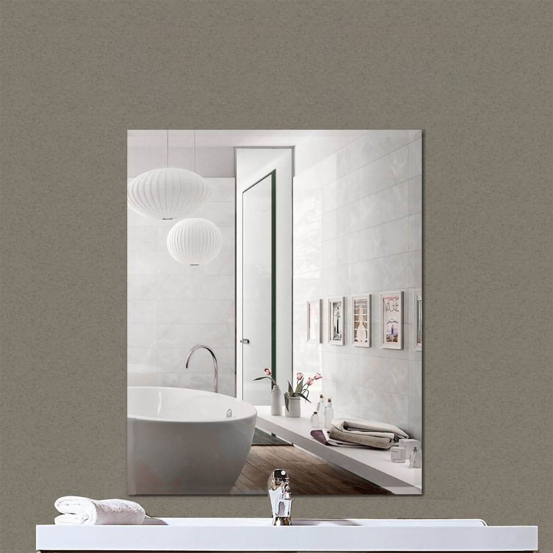 16X20" Rectangle Acrylic Mirror Plastic Shatter Proof Bath Nursery Kids Safety gallery