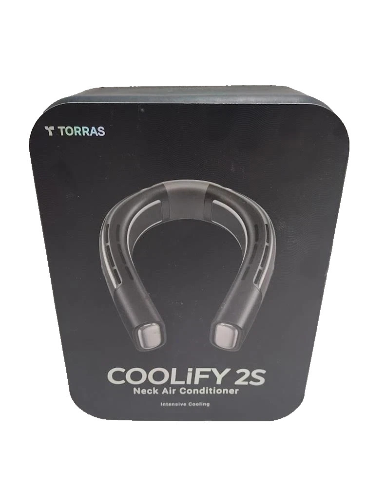 TORRAS Coolify 2S Smart 3-in-1 Neck Air Conditioner Cooling Heating Fan Black gallery