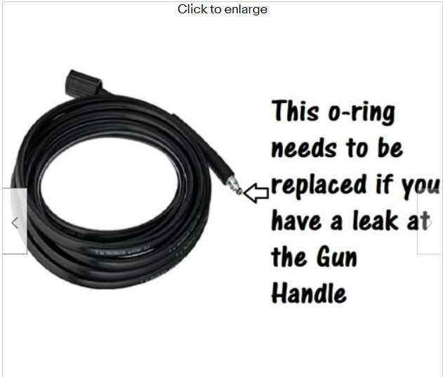 O-ring Kit for Sun Joe SPX2688-MAX Electric Pressure Washer gallery