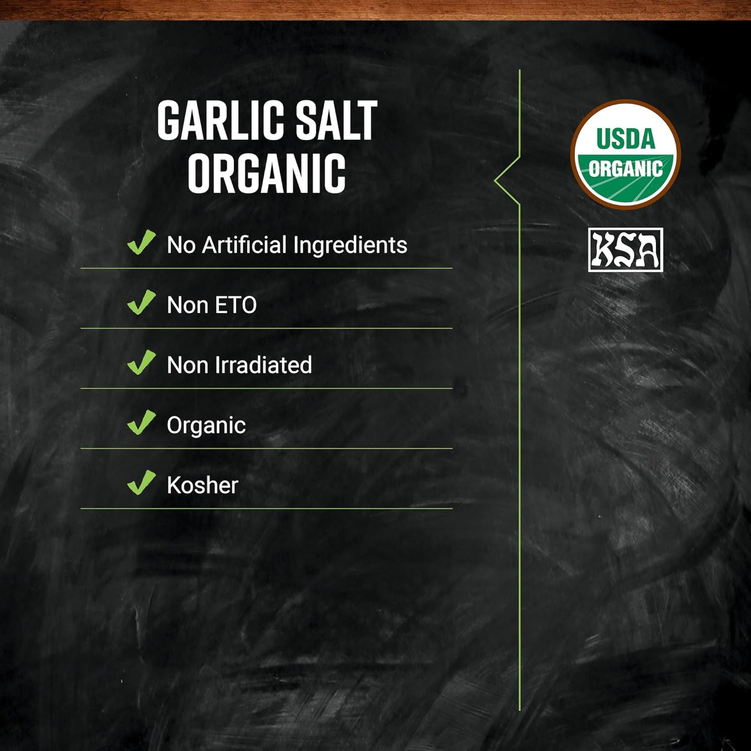 Frontier Co-Op Organic Garlic Salt with Parsley, 1Lb Bulk Bag - Coarse Grind, Na gallery