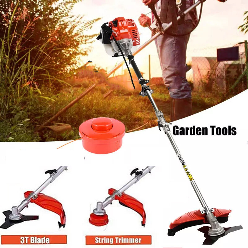 4-Cycle Grass String Trimmer Gasoline-Powered Gas Straight Shaft Weed Eater 31CC gallery