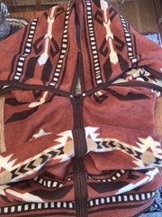 Biederlack Cuddle Wrap Stadium Campfire Blanket Aztec Sleeping Pad Cover