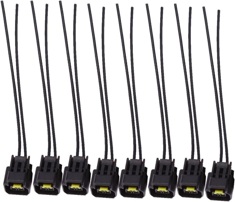 1 Pc or 8 Pack Ford Ignition Coil Connector Plug Harness Compatible with Ford gallery