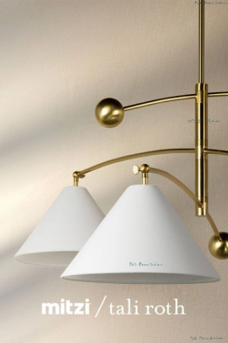 3 Shades Brass Sputnik Chandelier Decorative Pendant Fixture For Home interior gallery