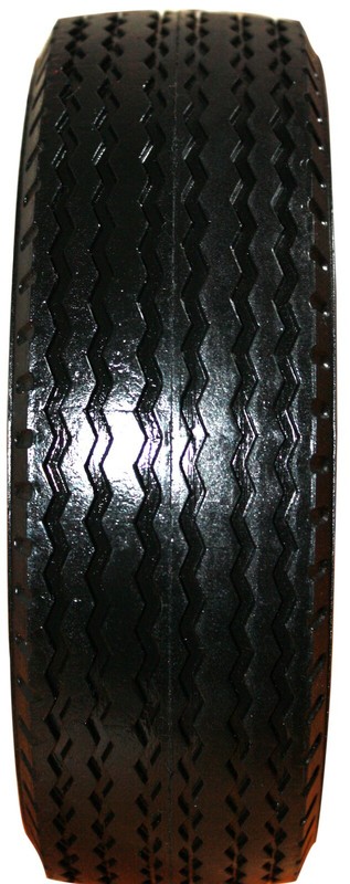 2.80/2.50-4 Carefree Solid Tire & Wheel assembly 1" Roller Bearing Eliminator gallery