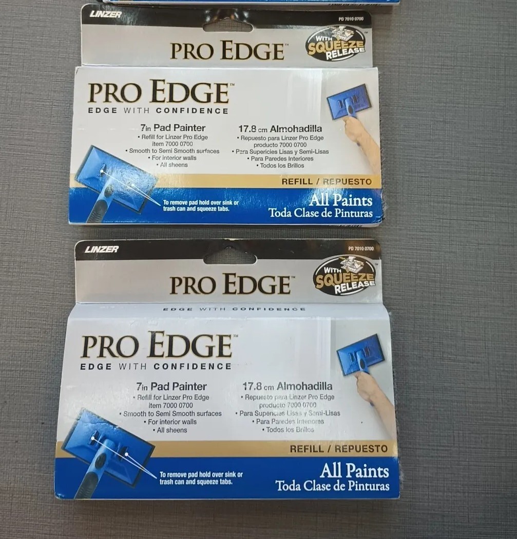 Linzer PD-7010-7 7 in Pad Edge Painter Refill for Pro Edge 7000 0700 - 2 Pack gallery