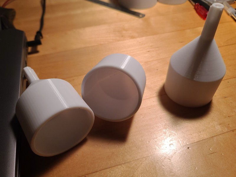 Mini Speed Funnel Set (3‑Pack)–PETG High‑Flow Precision Funnels–Shop/Bench SOLID gallery