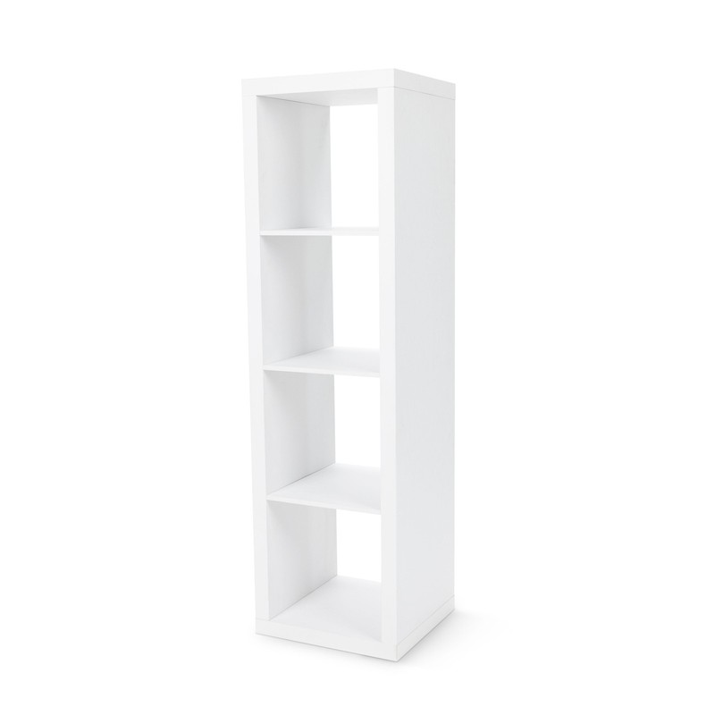 BOOKSHELF 4 Cube Horizontal/Vertical Vinyl Record Storage Case Multiple Colors gallery