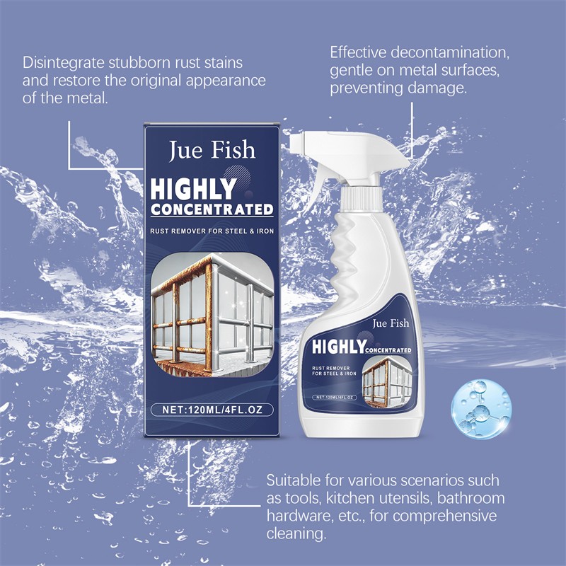 Industrial ﻿Highly Concentrated Rust Remover 120ml For Steel & Iron HOT gallery