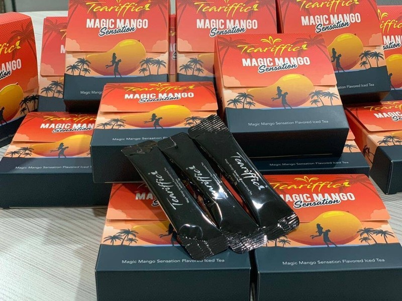 [Express Shipping] Teariffic Magic Mango Sense Herb Coffee Tea Boost Energy gallery