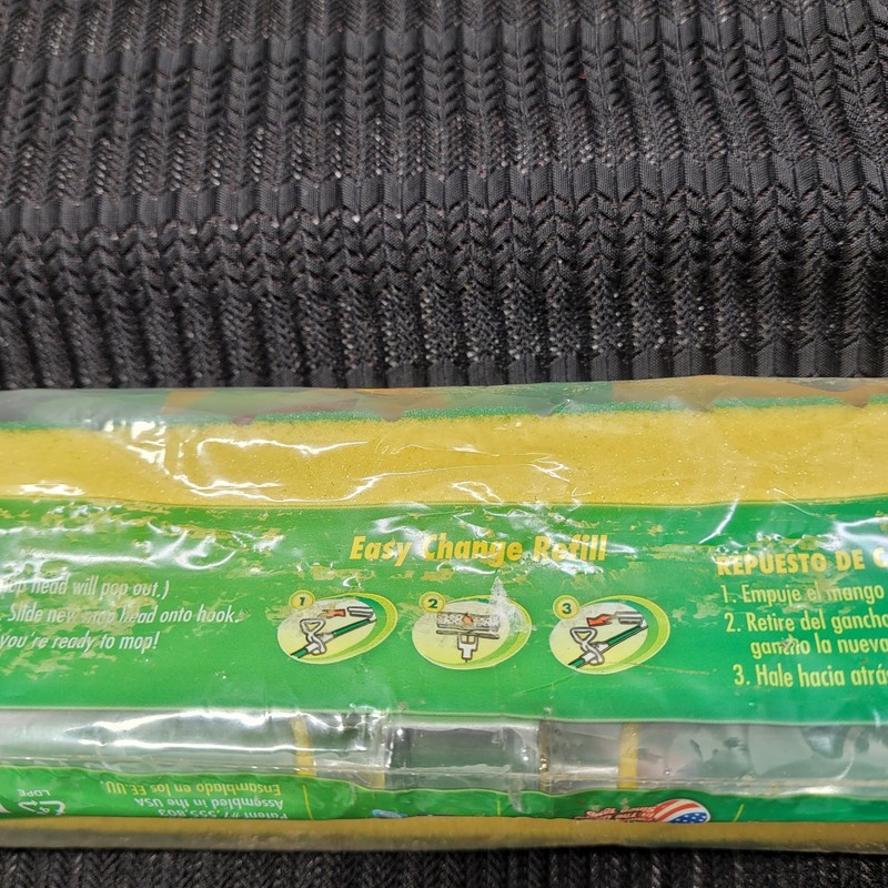 Libman Nitty Gritty Roller Mop Refill Tear Resistant Easy Change Refill Yellow gallery