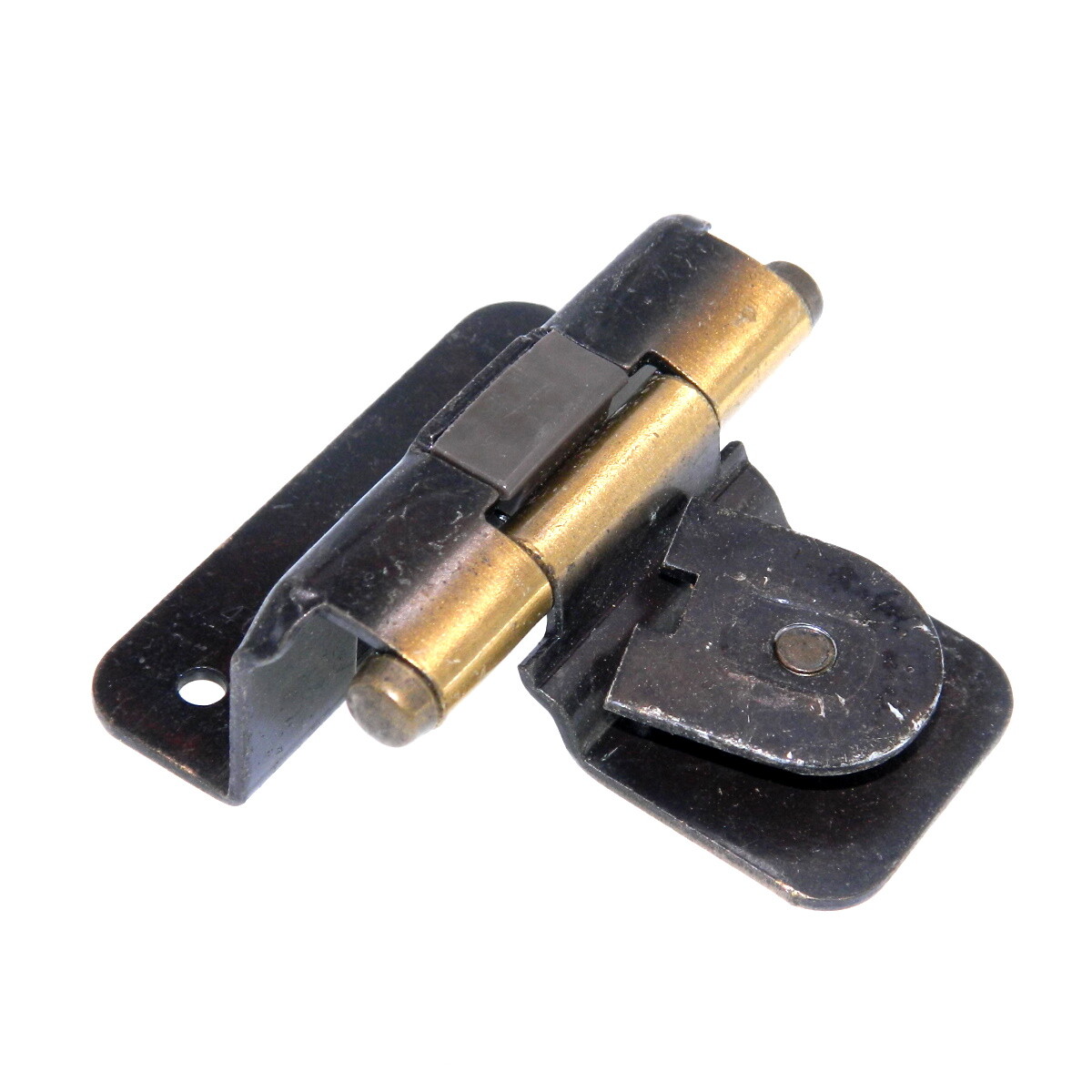 Single Demountable 1/4" Reverse Bevel Cabinet Hinge Antique English CM7724-AE gallery