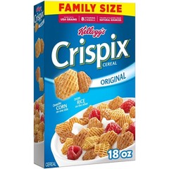 Kellogg’s Cold Breakfast Cereal, 8 Vitamins and Minerals, Family Size,