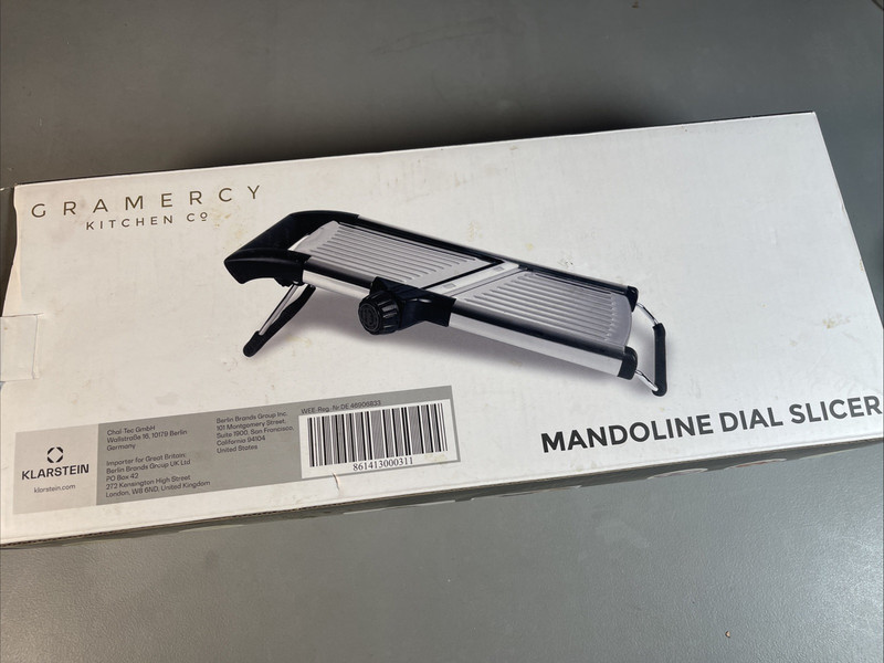 Gramercy Kitchen Co Adjustable Mandoline Dial Slicer - Stainless Steel w/ Box gallery