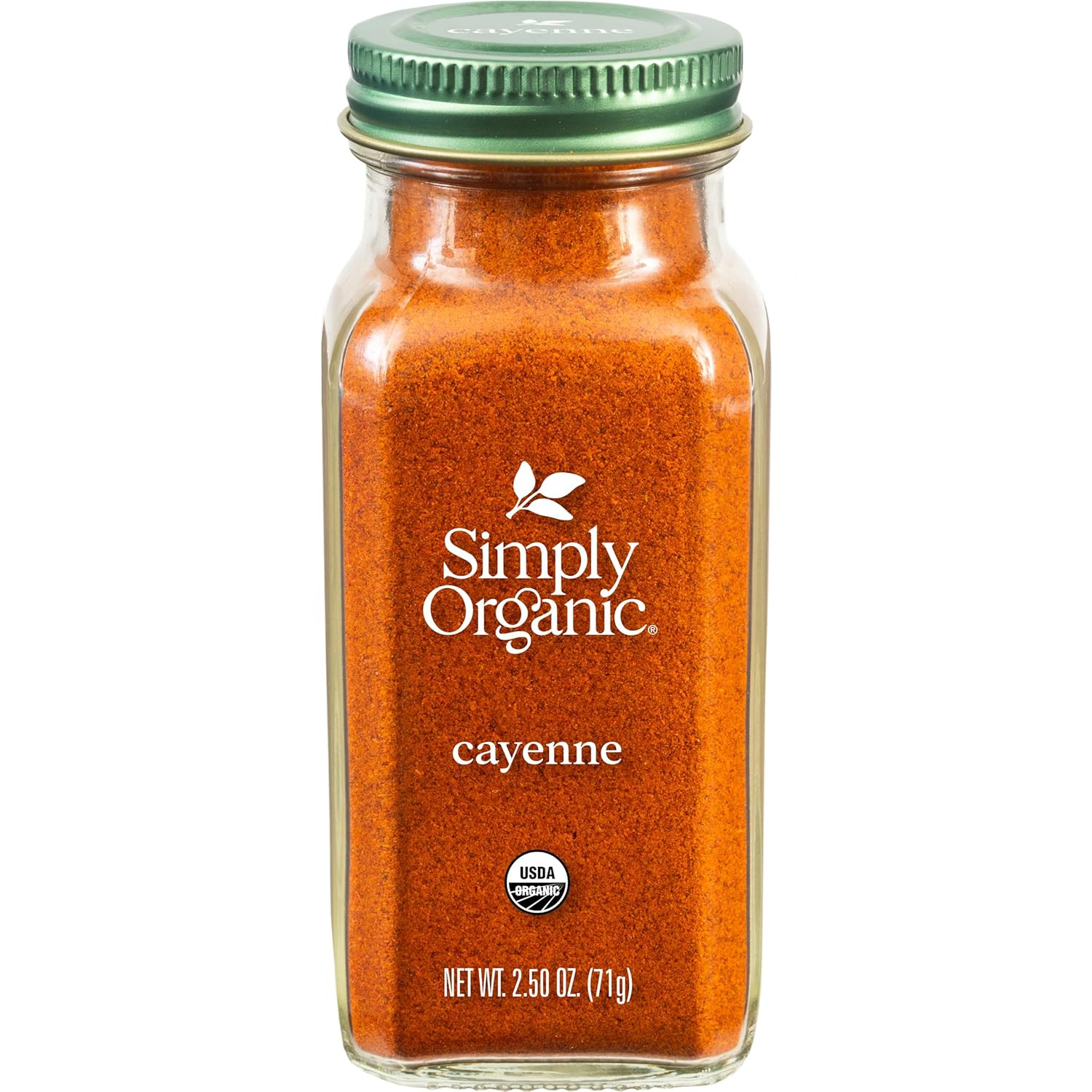 Cayenne Pepper 2.50 Ounce Pure Organic Cayenne Peppers No GMOs Kosher Cert gallery