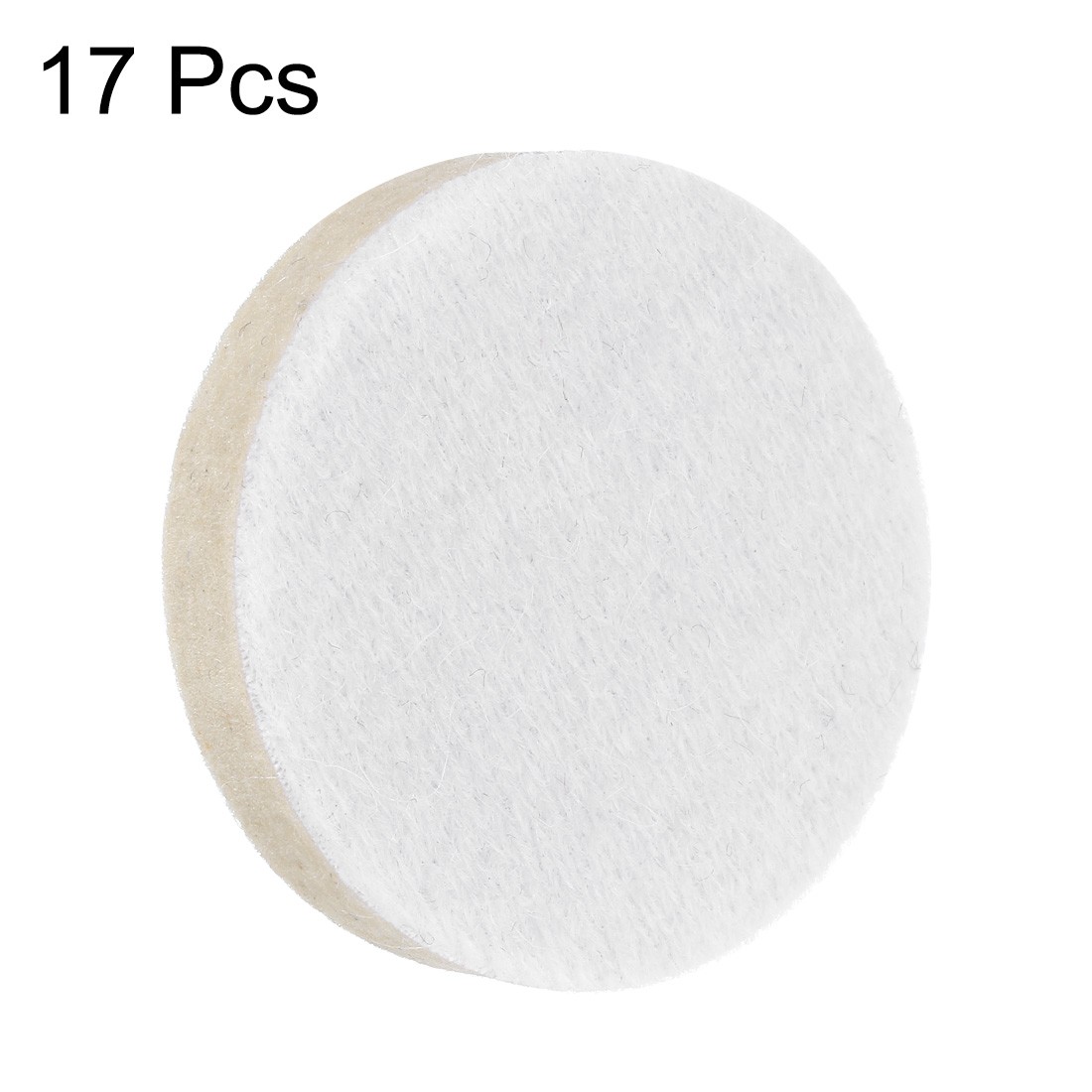 2-Inch Wool Polishing Pad Hook and Loop Buffing Wheel 17Pcs gallery