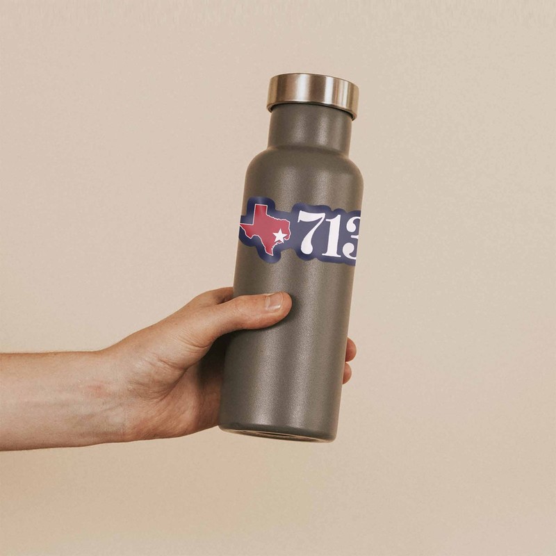 713 Houston Area Code Sticker - Cool Texas Decals gallery