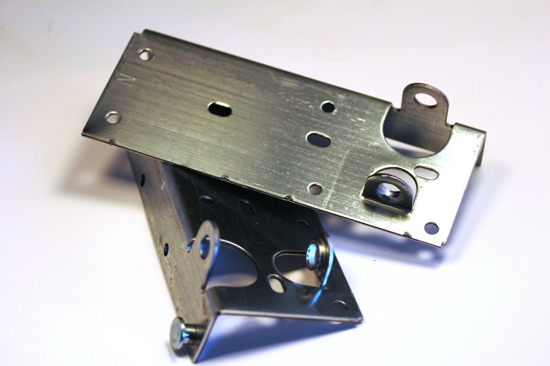 Garage Door Bottom Brackets PAIR - BB90 - Light Duty Commercial Brackets gallery
